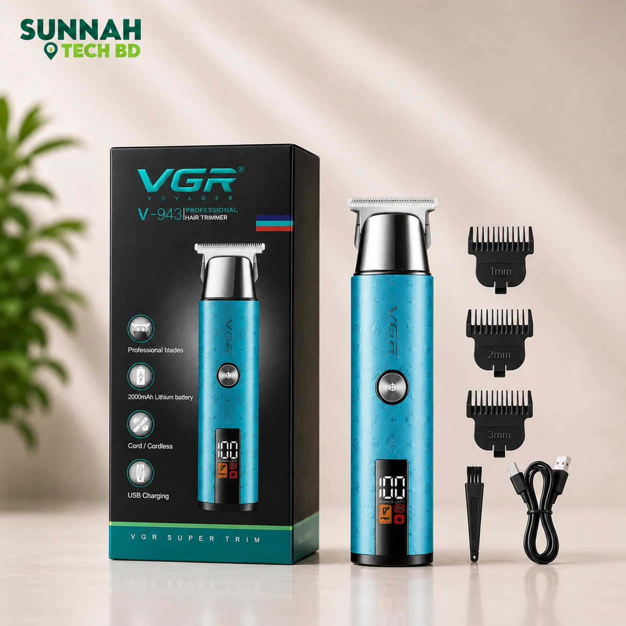 VGR V-943 Professional Hair Trimmer